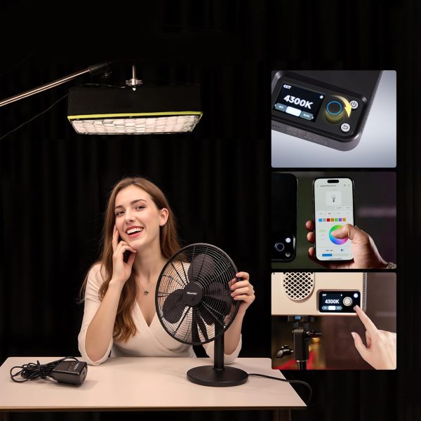 Amaran Pano 120c (Avec diffusion et nid d'abeilles) – Image 8