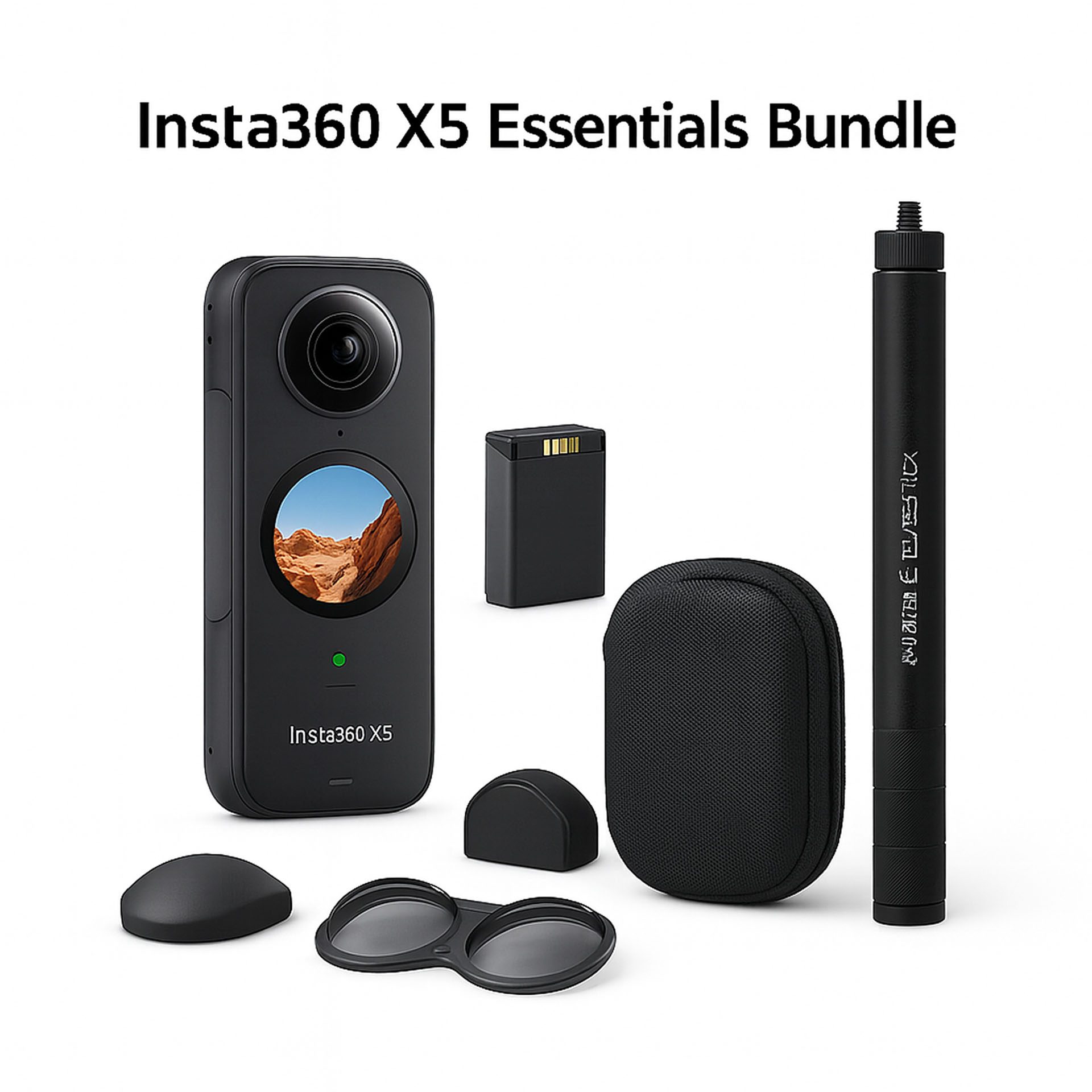 INSTA 360 X5 et accésoires